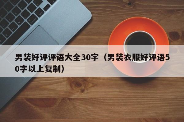 男装好评评语大全30字（男装衣服好评语50字以上复制）